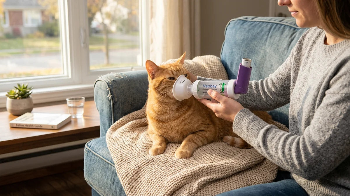 How to Administer Inhaled Medication to Your Cat Stress-Free