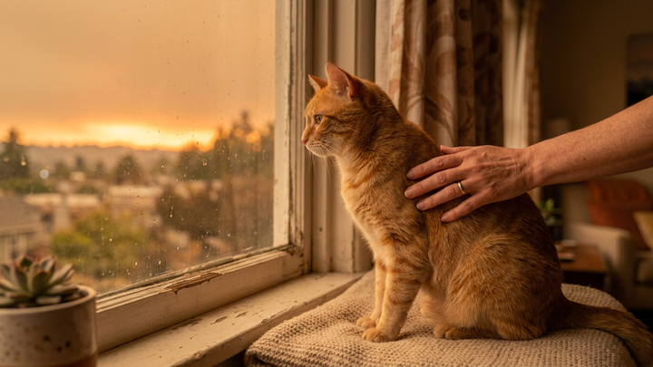 Wildfire Smoke and Cats With Asthma: AQI Thresholds & Emergency Plan