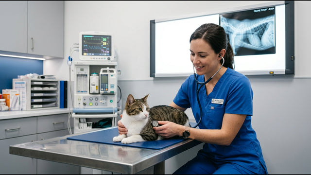How Vets Diagnose Feline Asthma: Tests, X-Rays & What to Expect