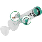 Neobay Cat Aerosol Chamber with Comfort Feeder — Green product kit