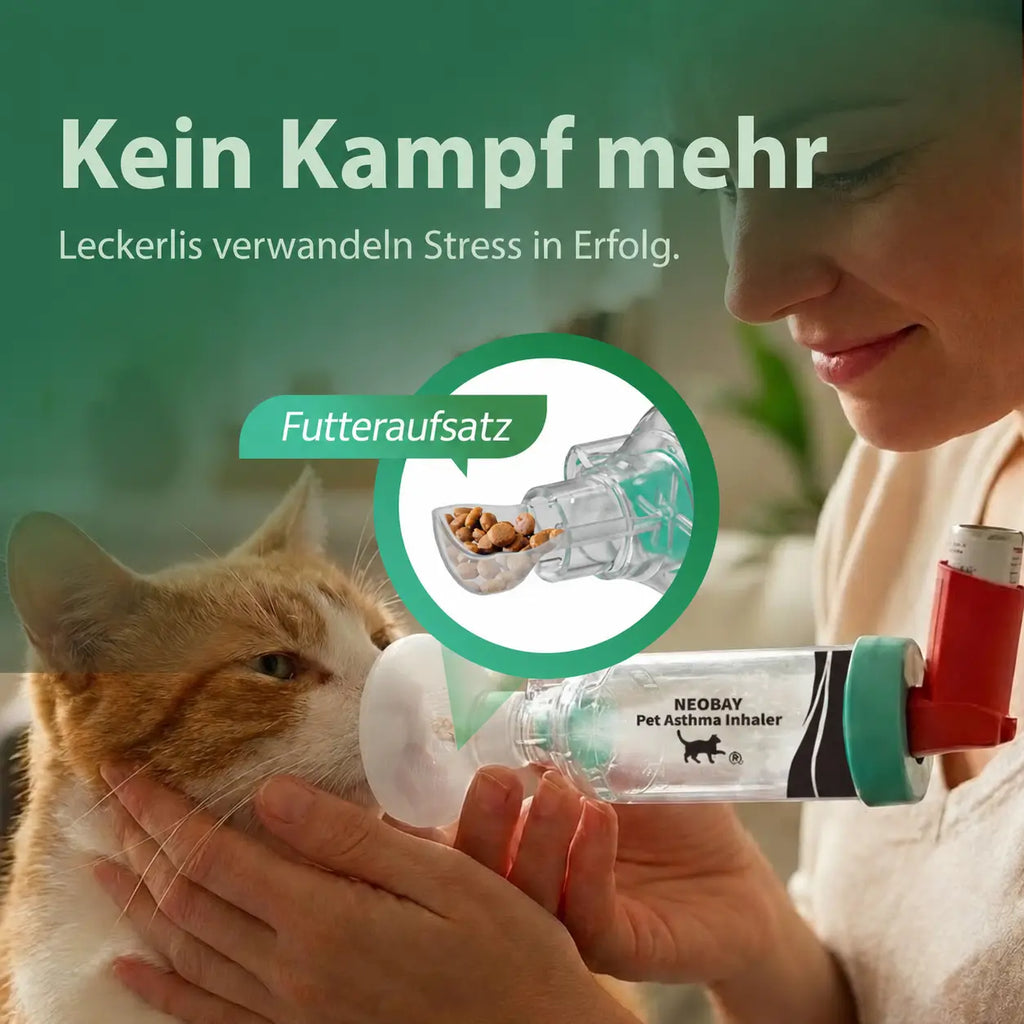 Katzen-Inhalierhilfe mit Aerosolkammer | Neobay