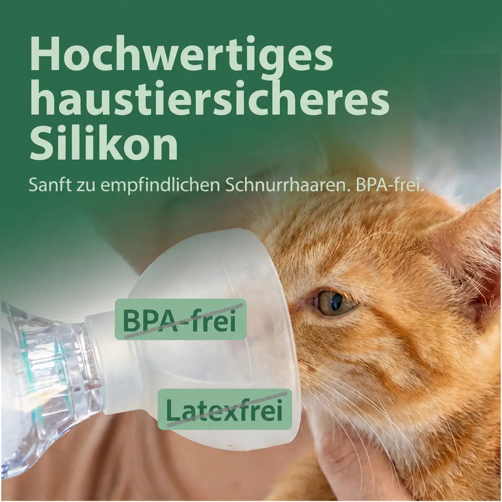 Katzen-Inhalierhilfe mit Aerosolkammer | Neobay