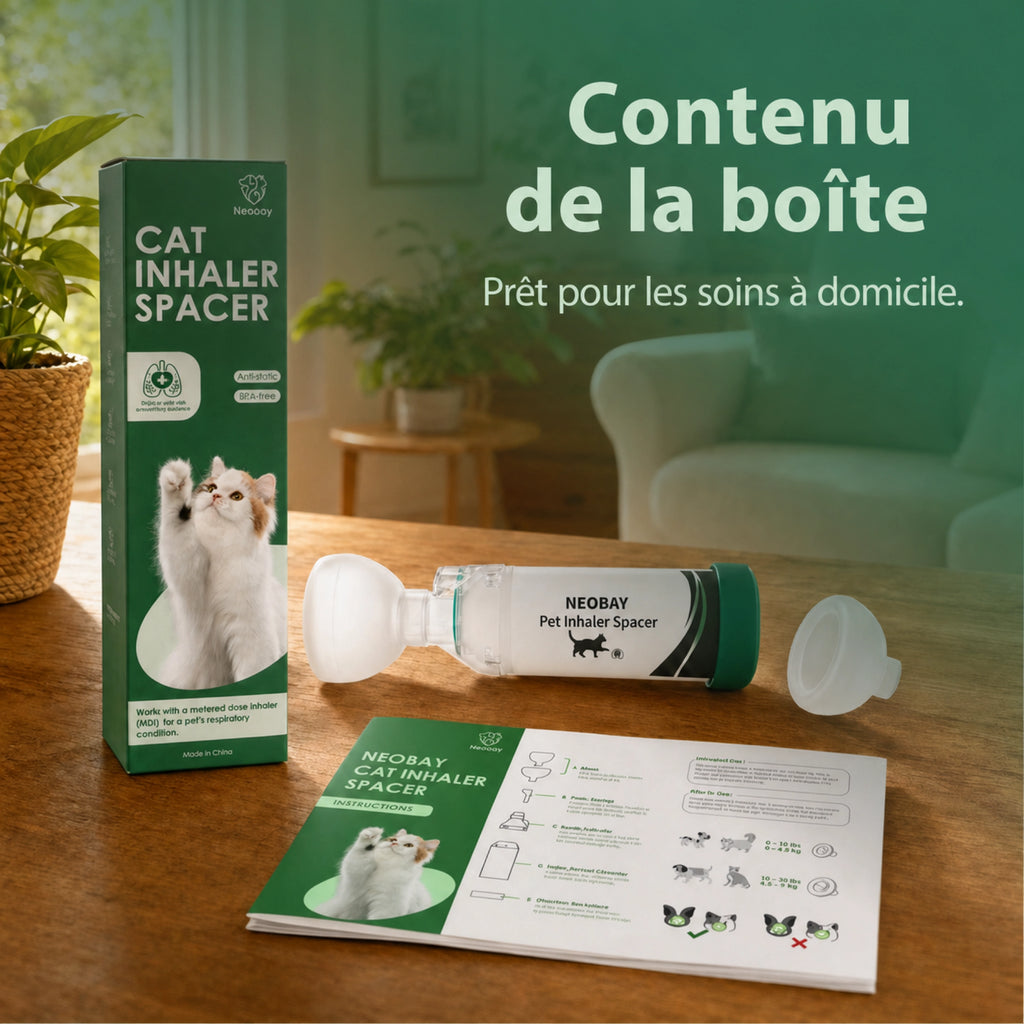 Chambre d’inhalation pour chat | Neobay