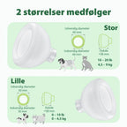 To maskestørrelser