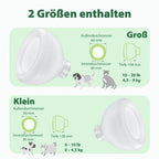 Zwei Maskengrößen
