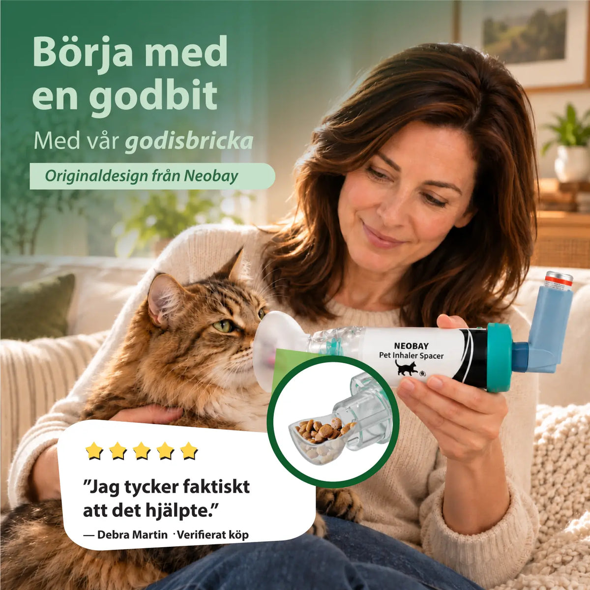 Comfort Feeder-godisbricka