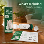 Neobay Cat Aerosol Chamber with Comfort Feeder — Green