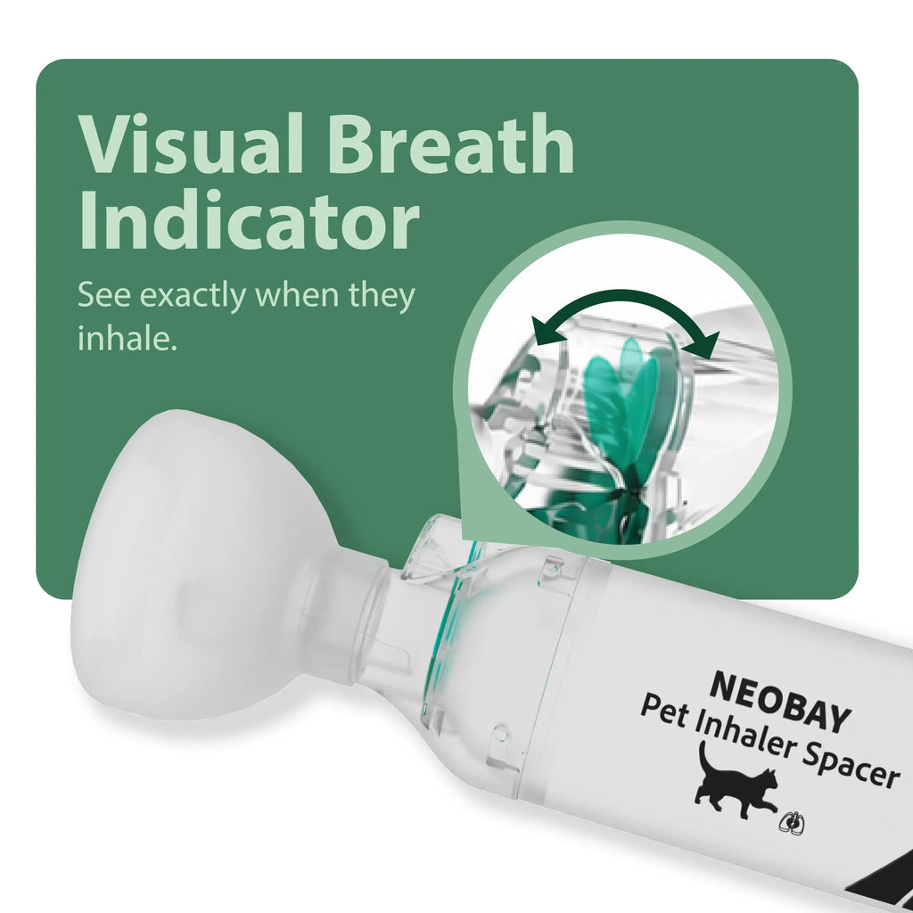 Neobay cat inhaler spacer parts and mask set
