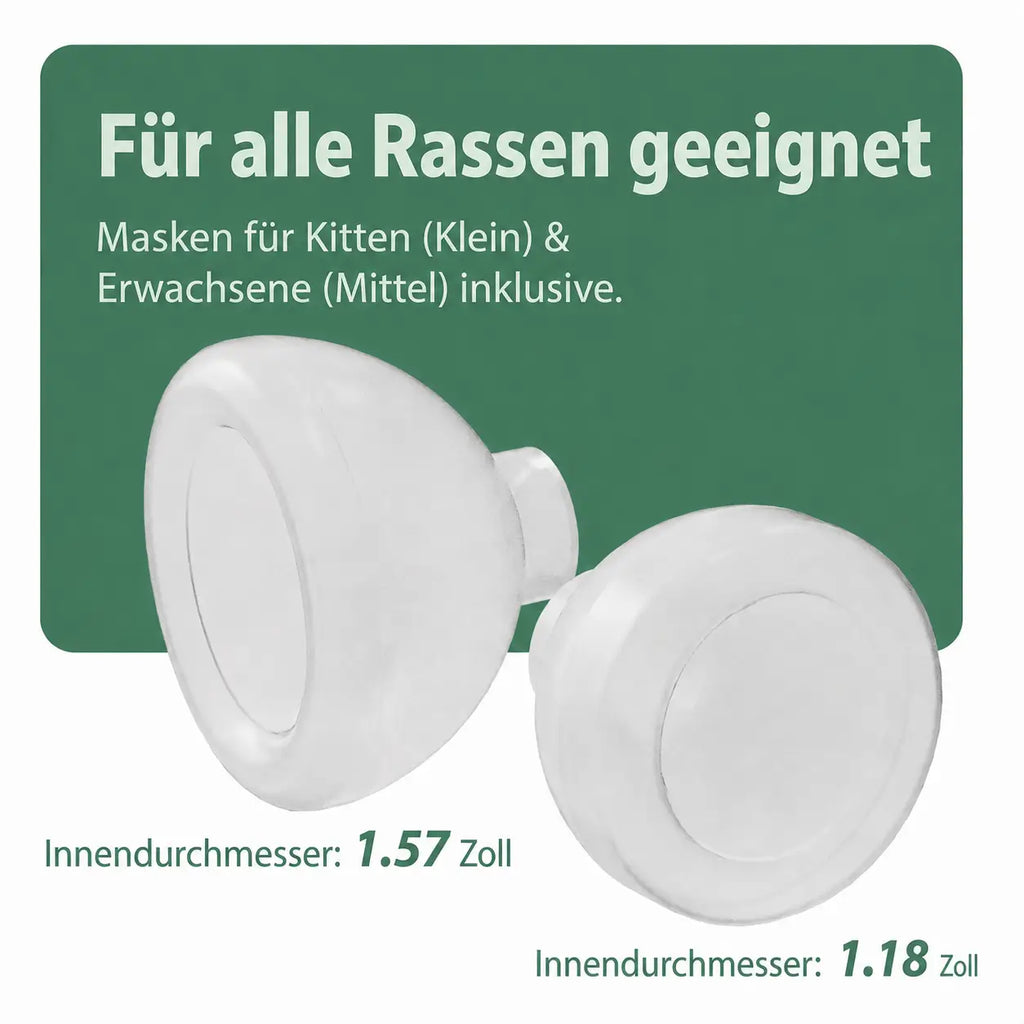 Katzen-Inhalierhilfe mit Aerosolkammer | Neobay
